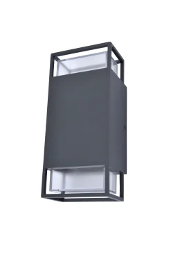 Verlichting|ohgreen Ridge wandlamp donker grijs gu10 25w