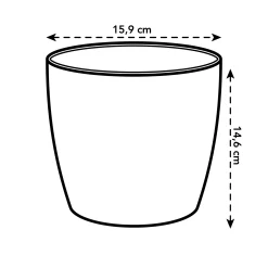 Kunststof|Ecocheques|ohgreen Rond 16cm