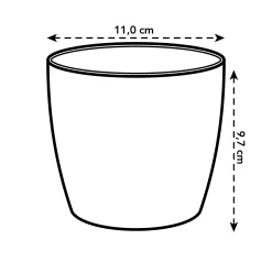 Ecocheques|Potten En Vazen|ohgreen Rond 10,5cm
