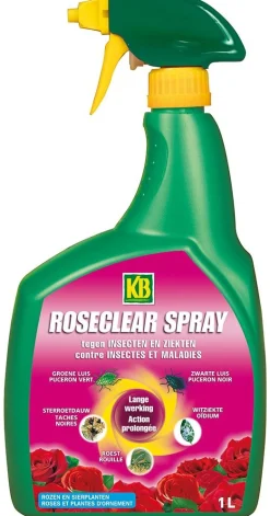 Fungicides|ohgreen Roseclear Spray tegen insecten en ziekten