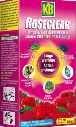 Fungicides|ohgreen Roseclear tegen insecten en ziekten