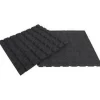 Decoratie|ohgreen Rubberen tegel zwart 100x100x2,5cm