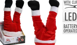 Kerstdecoratie|ohgreen Santa benen met beweging