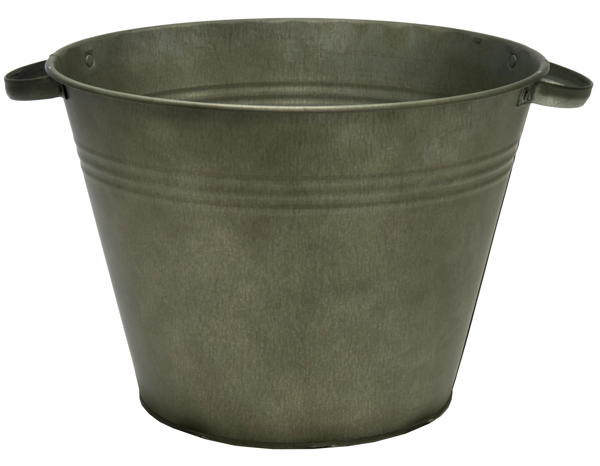 Metaal|ohgreen Schaal zink vintage groen d31h21