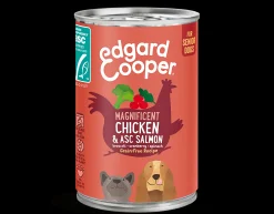 Hond Voeding|ohgreen Senior blik kip & zalm 400g