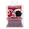 Bakken|Halloween|ohgreen Set van 24 baking cups en cupcake toppers