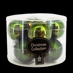 Kerstballen|ohgreen Set van 8 kerstballen