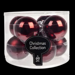Kerstballen|ohgreen Set van 8 kerstballen