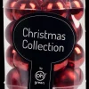 Kerstballen|ohgreen Set van 24 kerstballen