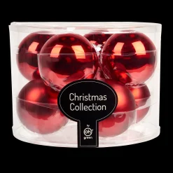 Kerstballen|ohgreen Set van 8 kerstballen