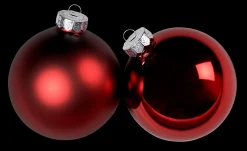 Kerstballen|ohgreen Set van 8 kerstballen
