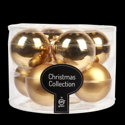 Kerstballen|ohgreen Set van 8 kerstballen