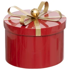 Thema Classic|Kerstdecoratie|ohgreen Set van 3 ronde metalen dozen