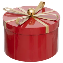 Thema Classic|Kerstdecoratie|ohgreen Set van 3 ronde metalen dozen