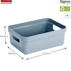 Sfeermakers|Ecocheques|ohgreen Sigma home opbergbox 9l blauw