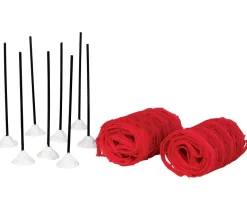Lemax Kerstdorpen|ohgreen Ski race net, set van 10