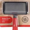 Verzorging|ohgreen Slickerborstel zacht met handvat l
