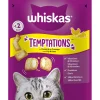 Kat Voeding|ohgreen Snacks voor katten |whiskas temptations kip 60g