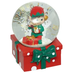 Thema Holiday|Kerstdecoratie|ohgreen Sneeuwbol elf