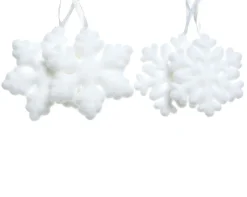 Kerstornamenten|ohgreen Sneeuwvlok foam11cm wit