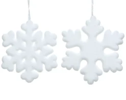 Kerstornamenten|ohgreen Sneeuwvlok foam42cm wit