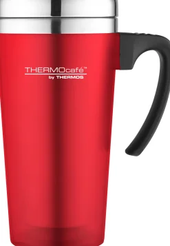 In En Rond De Keuken|ohgreen Soft touch travel mug rood 420ml