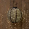 Verlichting|Ecocheques|ohgreen Solar lampion 25cm grijs/marrakesh