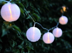 Verlichting|ohgreen Solar lampion wit - 10 stuks
