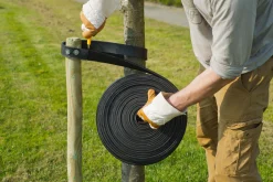 Bind En Steun|Ecocheques|ohgreen Spijkerboomband zwart 4cm rol 15m