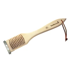 Accessoires En Onderhoud|Ecocheques|ohgreen Stalen borstel uit koper, hout en rvs 31cm FSC 100%