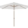 Parasol|ohgreen Staparasol miami d300 alu/teak-wit