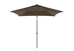 Parasol|ohgreen Staparasol miami 250x200 antraciet-mocca