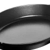 Koken|ohgreen Stapelbaar bord , ovaal 28 cm - zwart