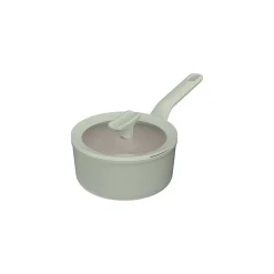 Koken|Ecocheques|ohgreen Steelpan antikleef met deksel balance sage 18cm
