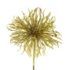 Kerstdecoratie|ohgreen Stekelbal op steel goud