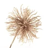 Kerstdecoratie|ohgreen Stekelbal op steel vanille
