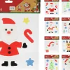 Kunstsneeuwproducten|ohgreen Stickervel met kerstfiguren