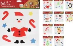 Kunstsneeuwproducten|ohgreen Stickervel met kerstfiguren
