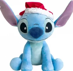 Kerstdecoratie|ohgreen Stitch met kerstmuts 50cm