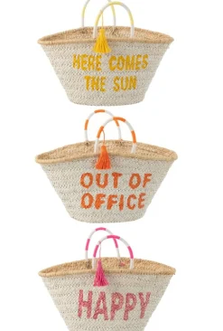 Sfeermakers|ohgreen Strandtas citaat zomer maÏs mix assortiment van 3