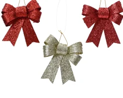 Thema Classic|Kerstornamenten|ohgreen Strik plastiek10cm rood, goud