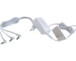 Lemax Kerstdorpen|ohgreen Stroomadapter, 4.5v, wit, 3-uitgang, vaste stekker, gs