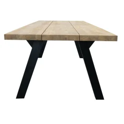 Tuinmeubelen|ohgreen Tafel Castle met zwarte poten 250cm