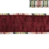 Cadeaupapier-En Linten|ohgreen Tartan fluwelen lint met afboording