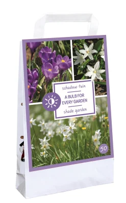 Ecocheques|Bloembollen|ohgreen Tas 'a bulb for every garden' met 50 bloembollen shade garden