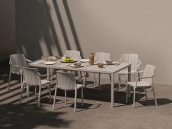 Tuinmeubelen|ohgreen Tevere tafel verlengbaar 147cm antraciet