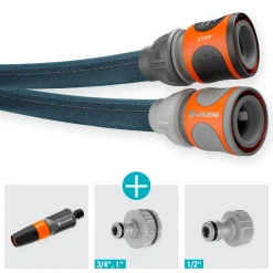 Bewatering|Ecocheques|ohgreen Textielslang Liano Xtreme 30m Set