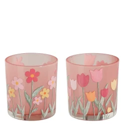 Sfeermakers|ohgreen Theelicht houder bloem - h8xd7,5cm