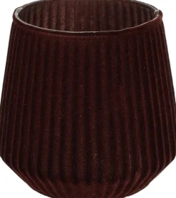 Sfeermakers|Herfst|ohgreen Theelichthouder 11cm bruin