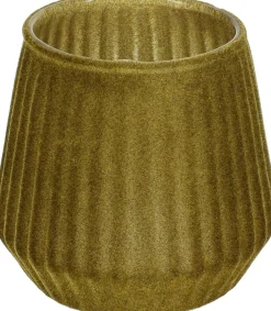 Sfeermakers|Herfst|ohgreen Theelichthouder 9cm glas groen